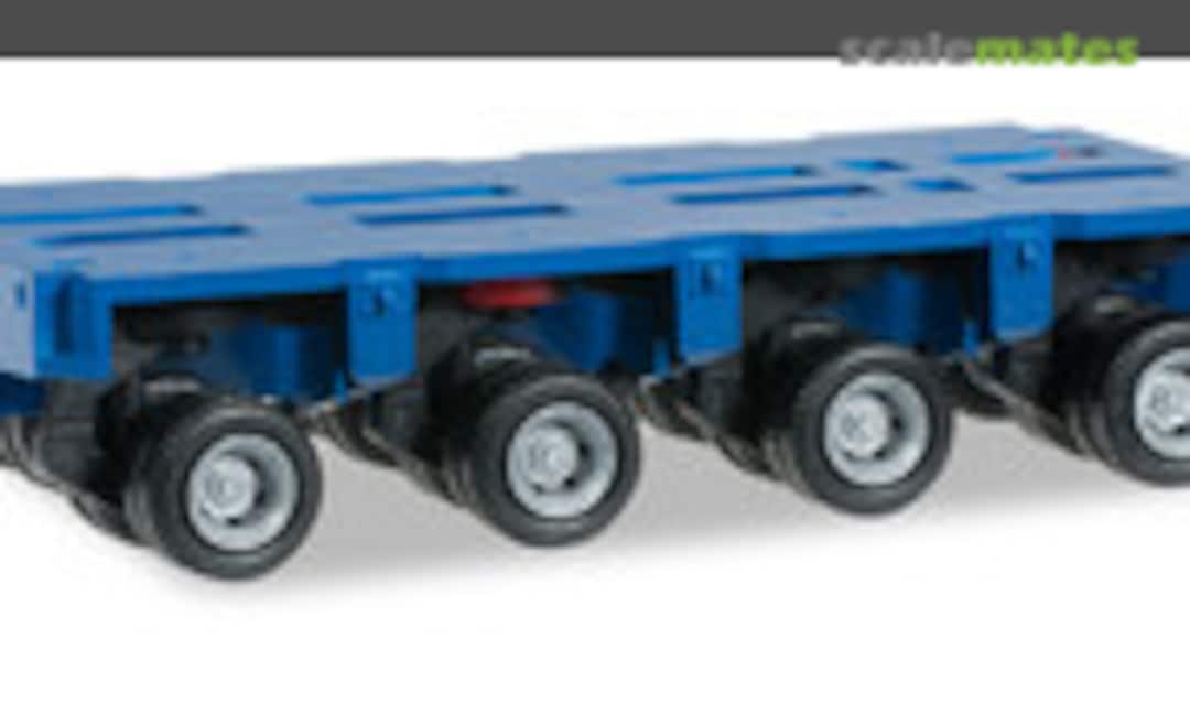 Accessory Goldhofer axles THP-SL, 4-axle module (2 pieces) (Herpa 053518)