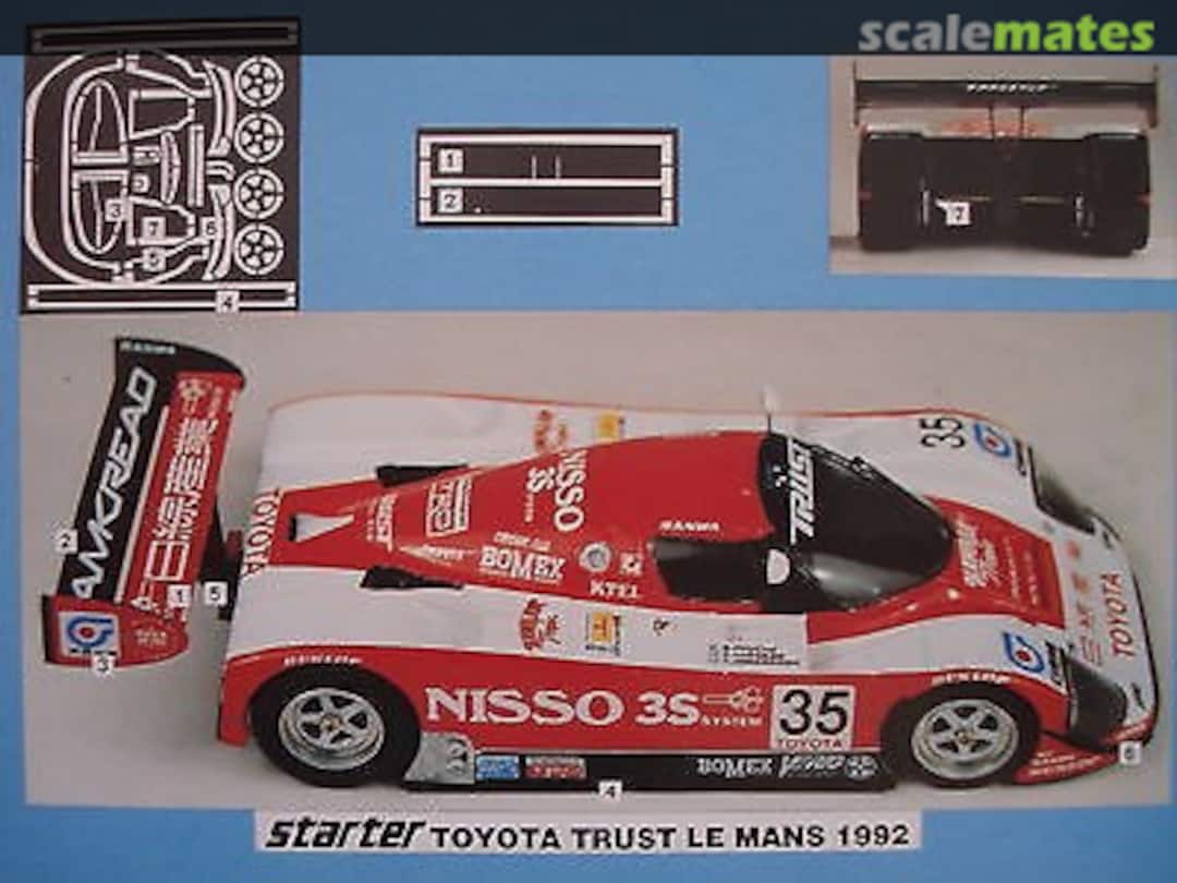 Boxart Toyota 92C-V #001 "NISSO 3S" Starter Boxart Toyota 92C-V #001 "NISSO 3S" Starter
