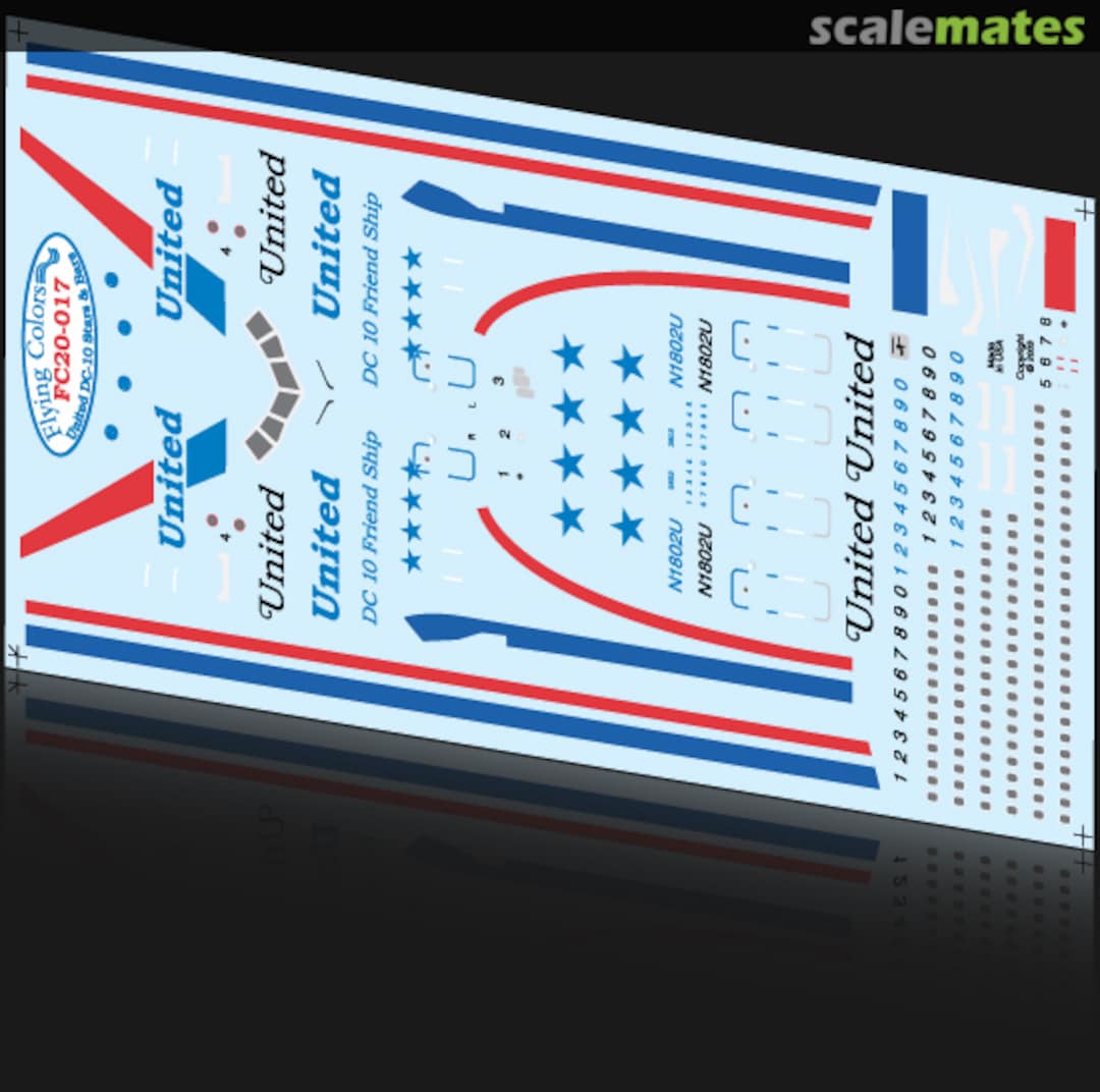 Boxart McDonnell Douglas DC-10-10 FC20-017 Flying Colors Boxart McDonnell Douglas DC-10-10 FC20-017 Flying Colors