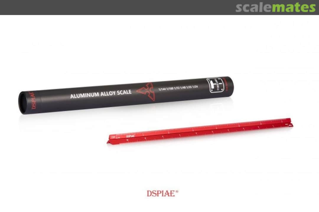 Boxart Aluminium Alloy Scale Ruler AT-AS DSPIAE Boxart Aluminium Alloy Scale Ruler AT-AS DSPIAE