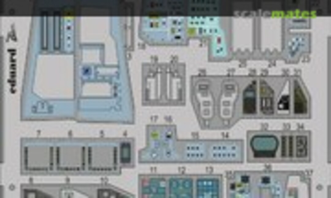 1:32 EF 2000 Single Seater interior S.A. (Eduard 33065) 33065