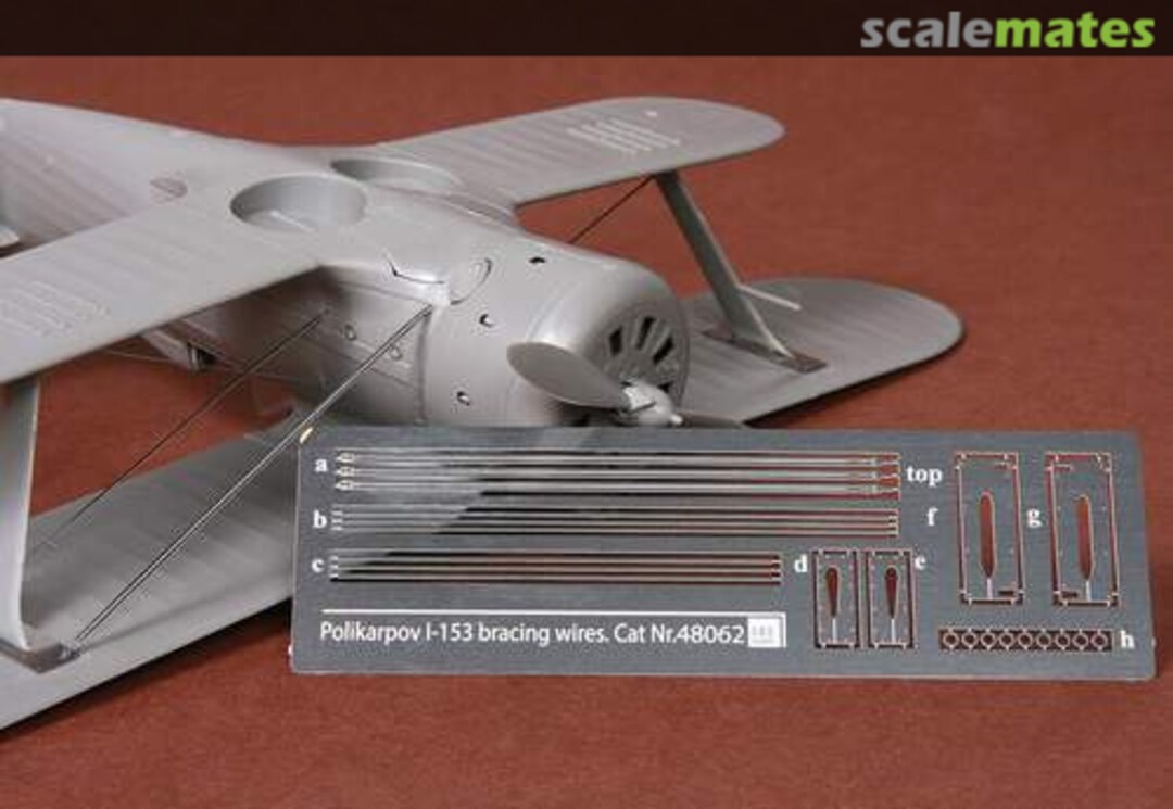 Boxart Polikarpov I-153 Chaika rigging wire set 48062 SBS Model Boxart Polikarpov I-153 Chaika rigging wire set 48062 SBS Model