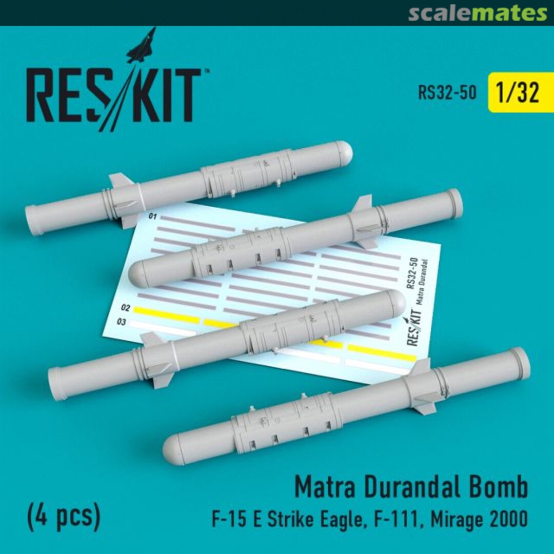 Boxart Matra Durandal Bomb (4 pcs) RS32-0050 ResKit