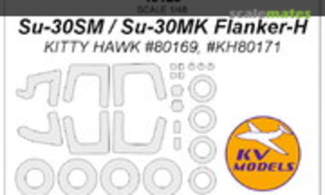 1:48 Su-30SM / Su-30MK Flanker-H (KV Models 48128) 48128