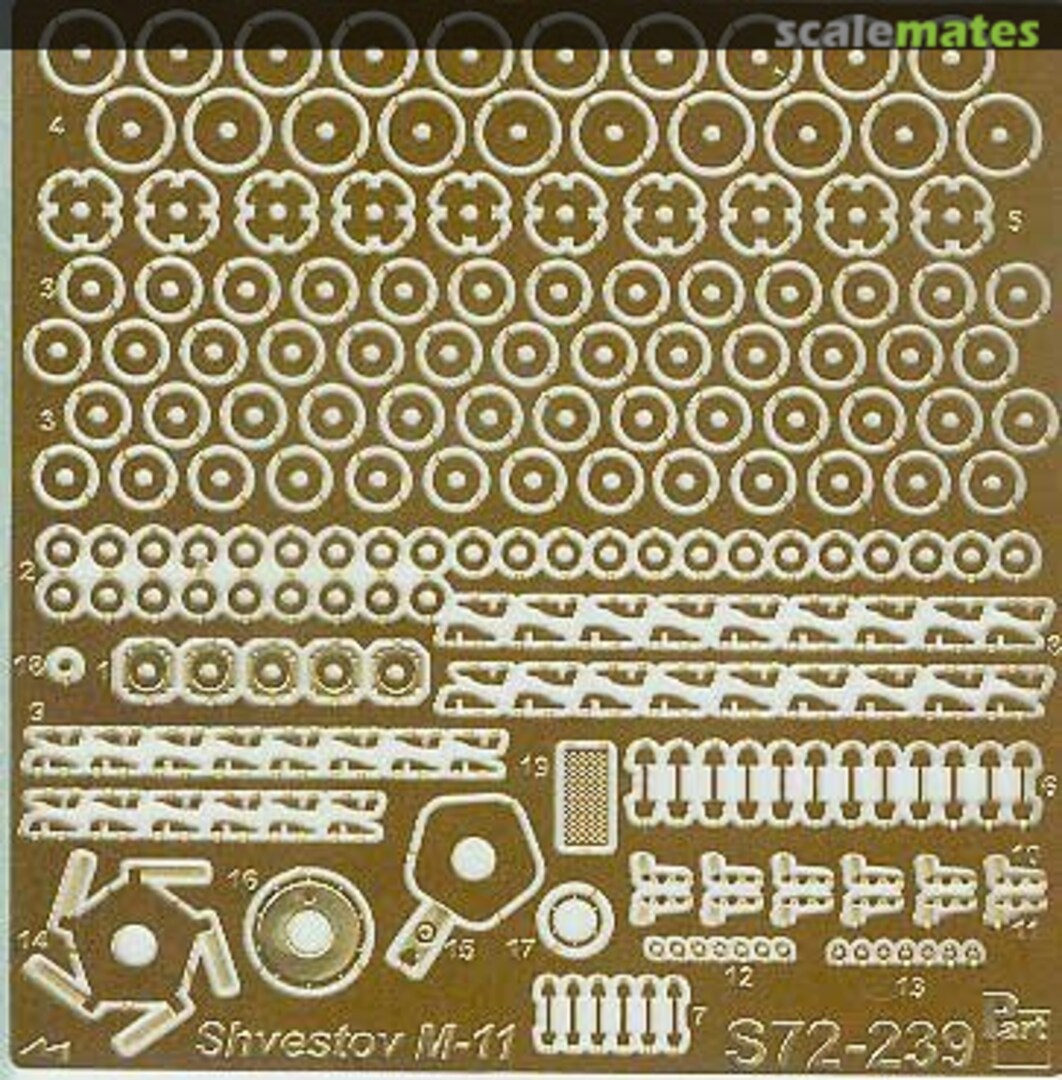 Boxart Shvetsov M-11 engine for Po-2 S72-239 Part