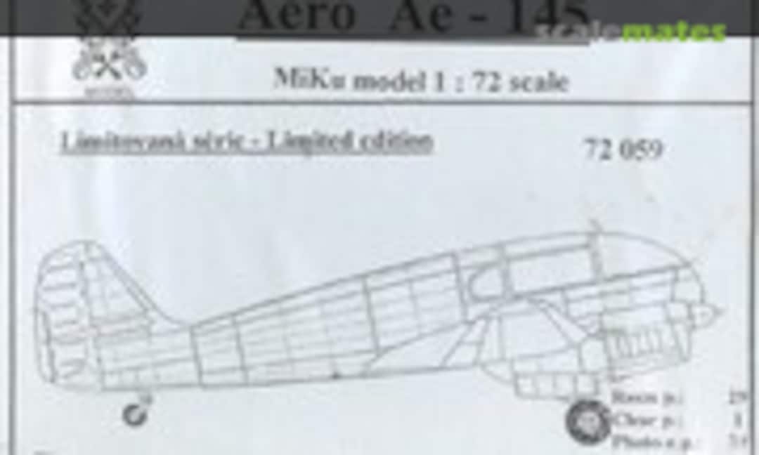 1:72 Aero Ae-145 (MiKu 72059)