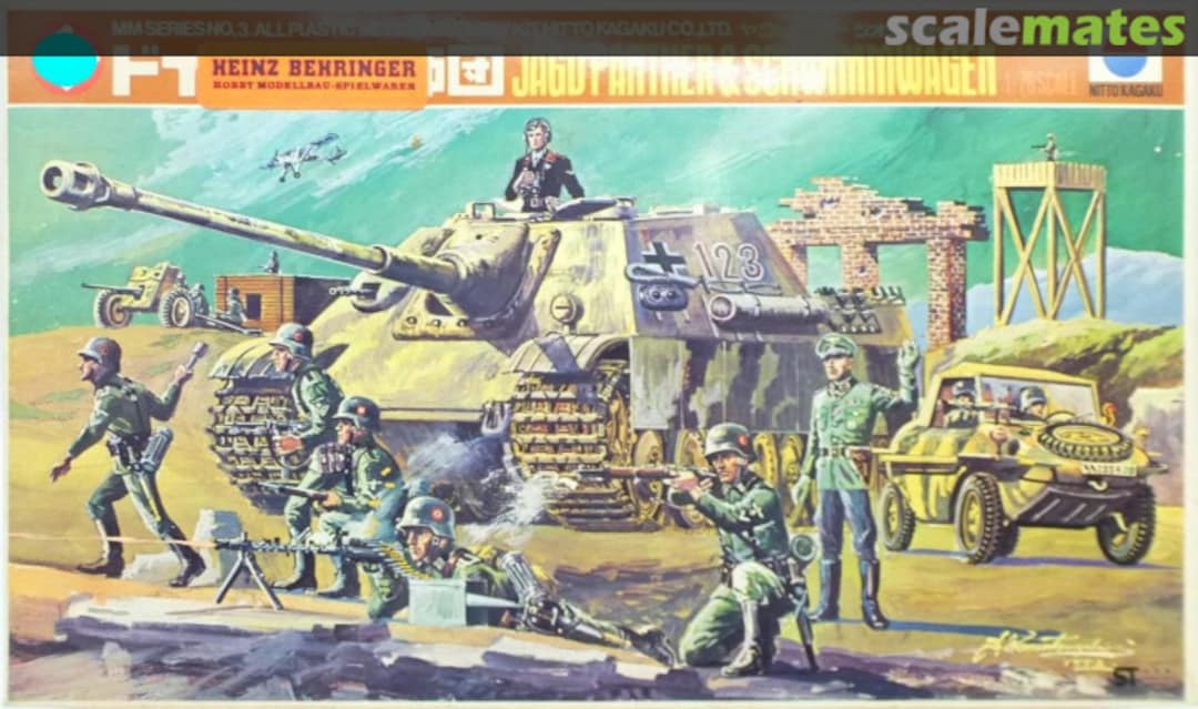 Boxart Jagdpanther & Schwimmwagen 395 Nitto/Heinz Behringer Boxart Jagdpanther & Schwimmwagen 395 Nitto/Heinz Behringer