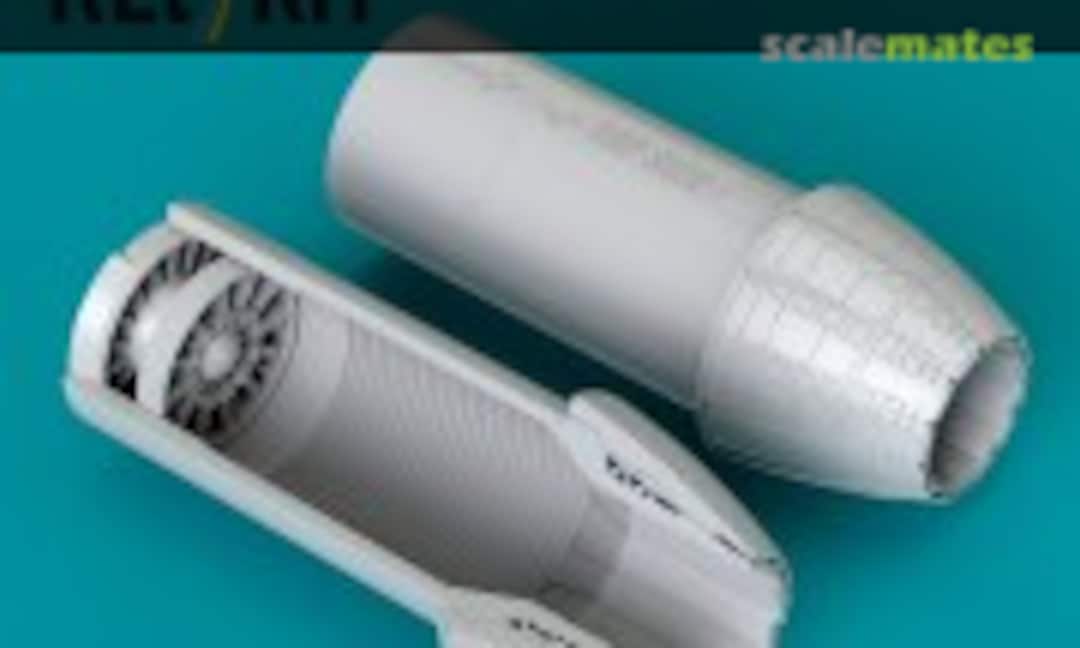 1:48 F/A-18 Super Hornet type 2 exhaust nozzles (3D Printed) (ResKit RSU48-0523) RSU48-0523