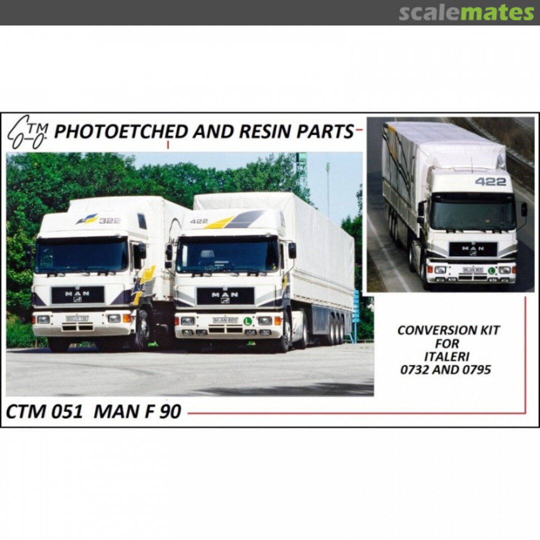 Boxart Man F90 CTM 051 Czech Truck Model Boxart Man F90 CTM 051 Czech Truck Model