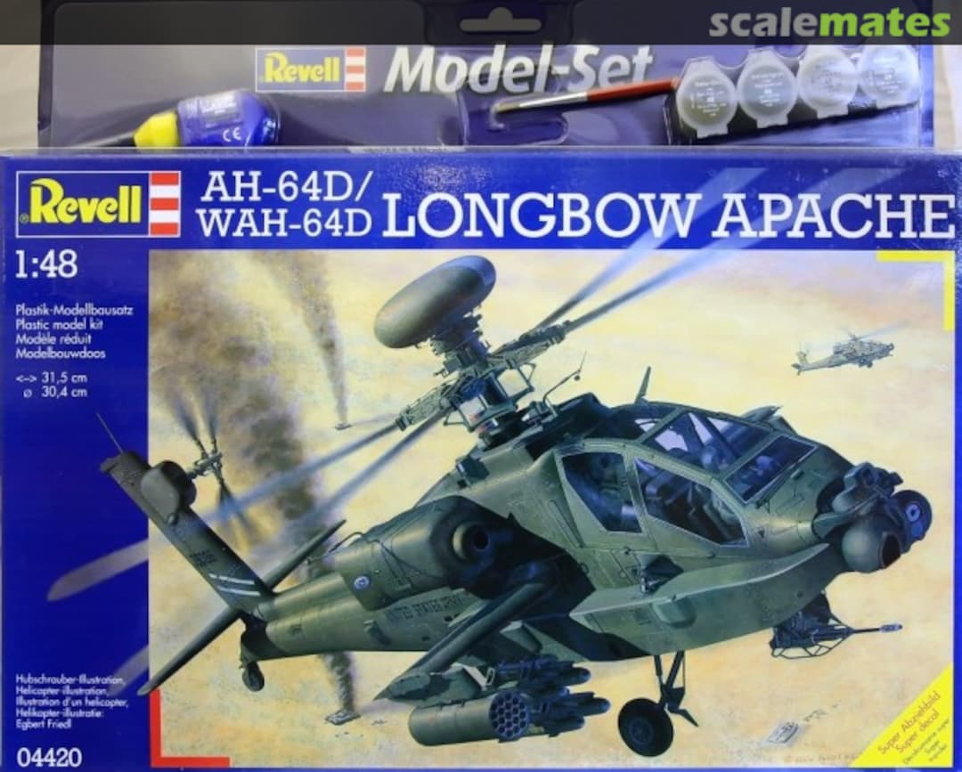 Boxart AH-64D/WAH-64D Longbow Apache 64420 Revell Boxart AH-64D/WAH-64D Longbow Apache 64420 Revell