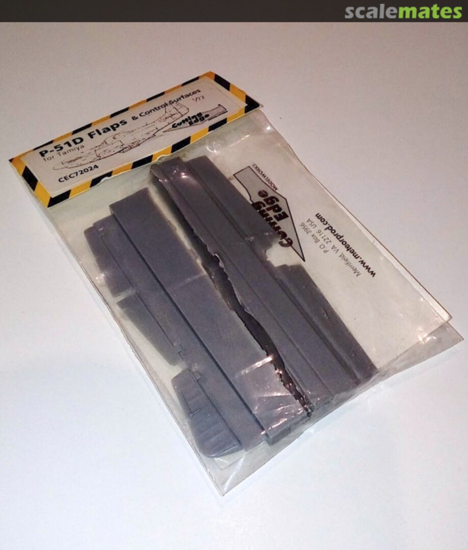 Boxart P-51D Mustang Flaps & Control Surfaces CEC72024 Cutting Edge Modelworks Boxart P-51D Mustang Flaps & Control Surfaces CEC72024 Cutting Edge Modelworks