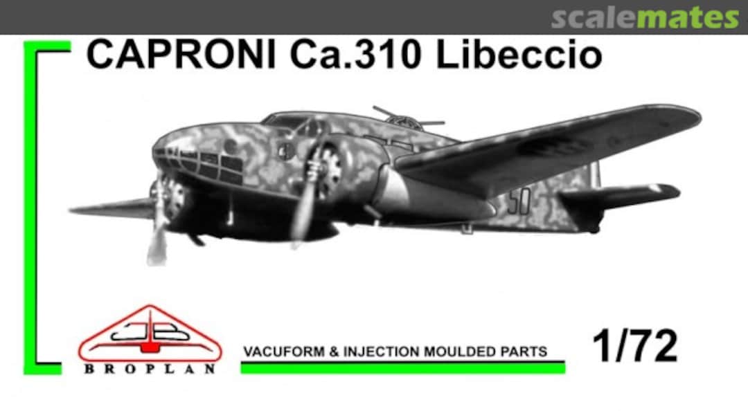 Boxart Caproni Ca.310 Libeccio MS-153 Broplan Boxart Caproni Ca.310 Libeccio MS-153 Broplan