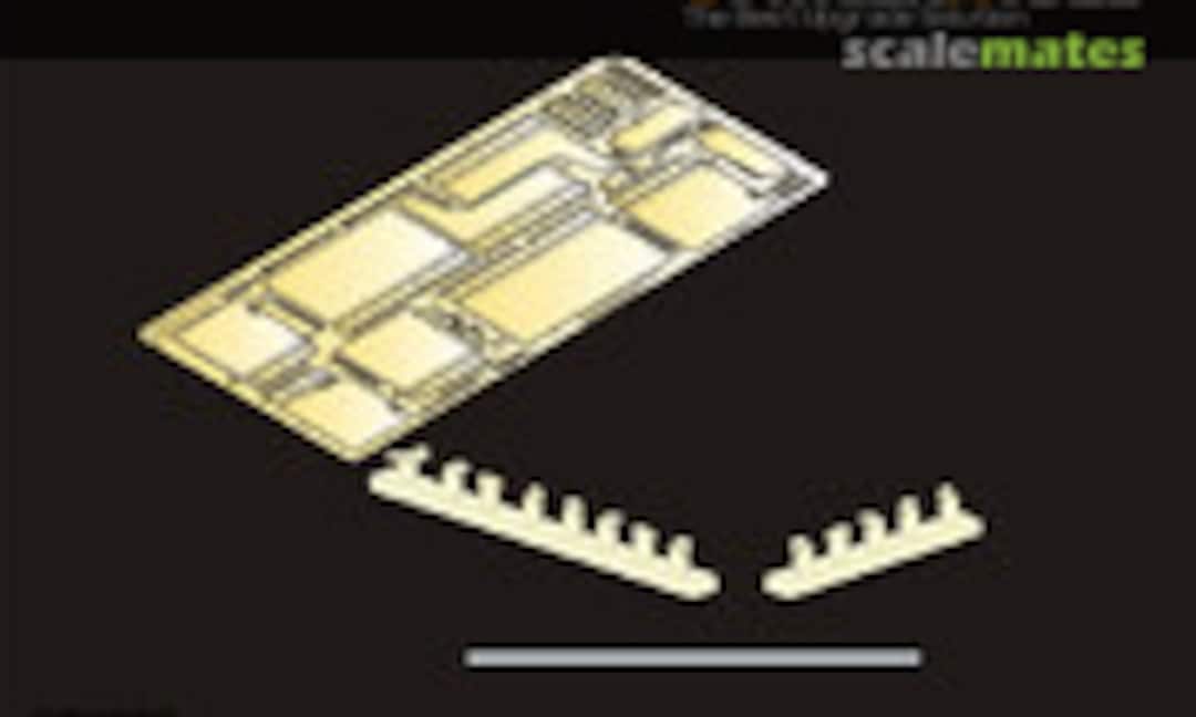 1:35 M1A1/ M1A2 Abrams side skirts (For TAMIYA 35269) (Voyager Model PEA275) PEA275