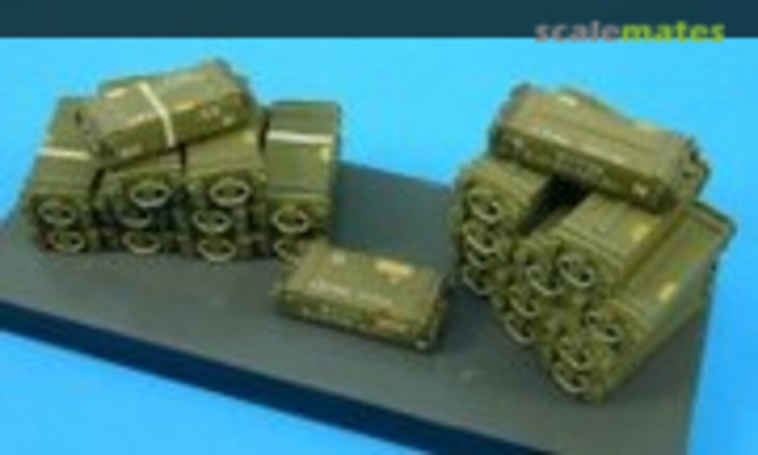 1:35 17pdr Wood Ammunition Boxes (Accurate Armour A001) A001