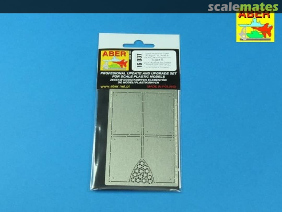 Boxart Sd.Kfz.182 Tiger II Vol 4 Armor for Grills 16037 Aber Boxart Sd.Kfz.182 Tiger II Vol 4 Armor for Grills 16037 Aber