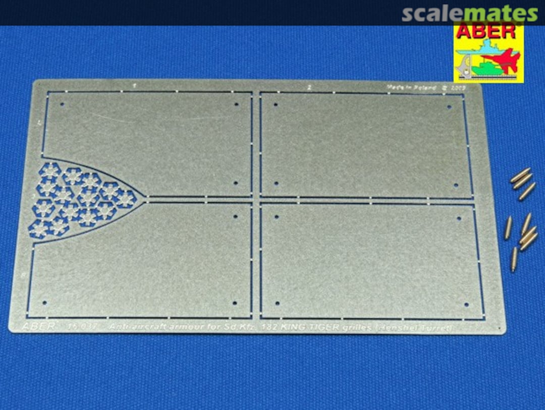 Contents Sd.Kfz.182 Tiger II Vol 4 Armor for Grills 16037 Aber Contents Sd.Kfz.182 Tiger II Vol 4 Armor for Grills 16037 Aber