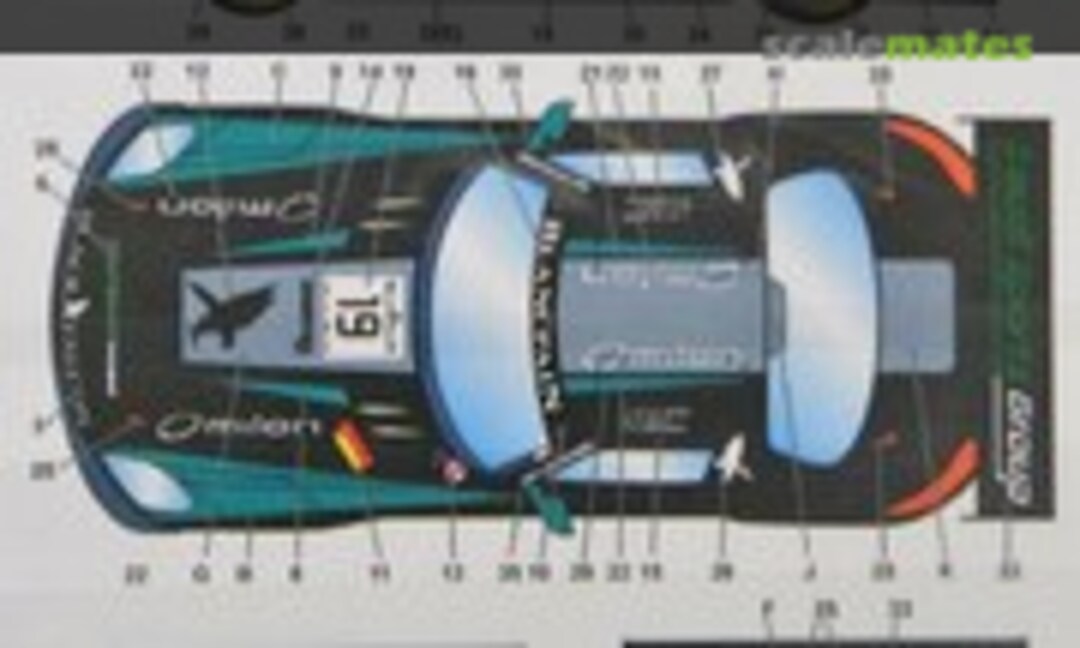 1:24 Mercedes SLS GT3 Black Falcon Racing (Studio27 ST27-DC1069) ST27-DC1069