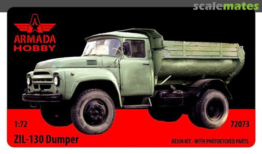Boxart ZiL-130 Dumper E72073 Armada Hobby