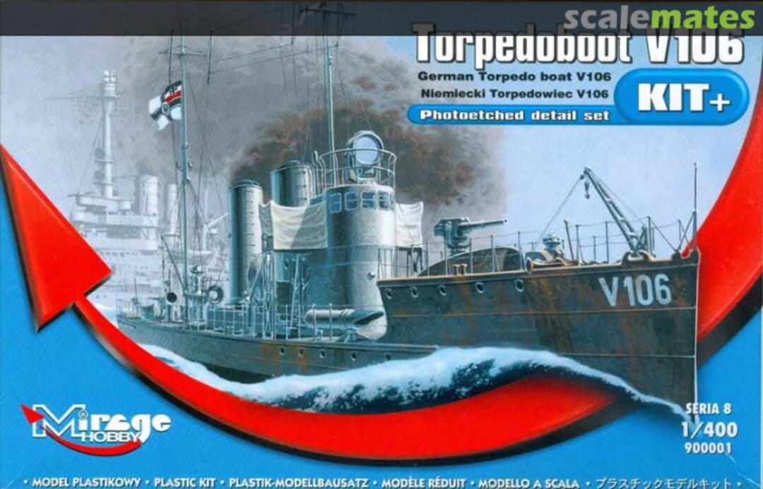 Boxart Torpedoboot V106 900001 Mirage Hobby Boxart Torpedoboot V106 900001 Mirage Hobby
