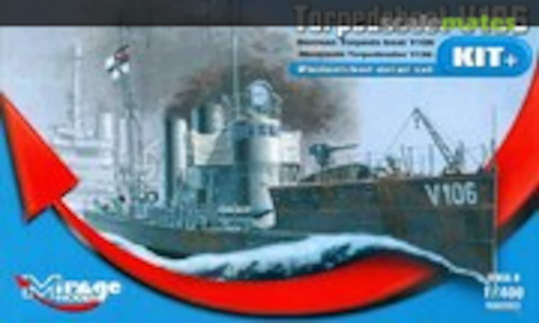 1:400 Torpedoboot V106 (Mirage Hobby 900001)