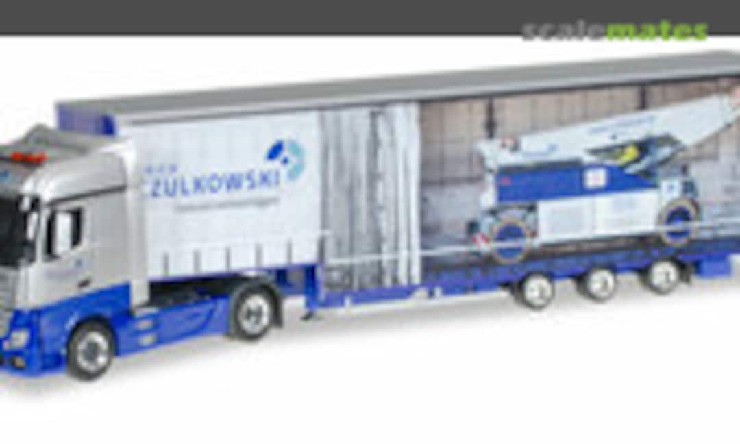 Mercedes-Benz Actros Bigspace Jumbogardinenplanen-Sattelzug &quot;Erich Czulkowski&quot; (Herpa 926119)