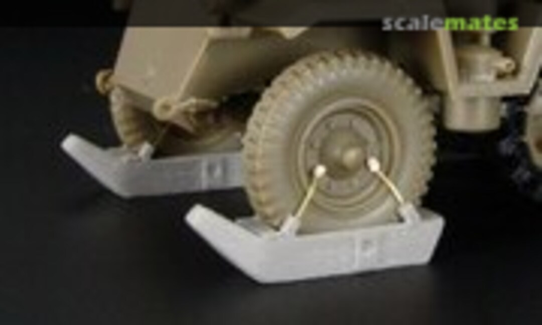 1:48 Sd.Kfz. 250-251 front wheels SKI (Hauler HLX48281) HLX48281