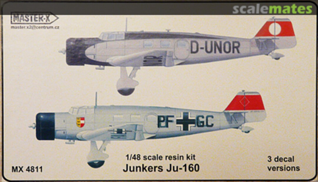 Boxart Junkers Ju-160 MX 4811 Master-X