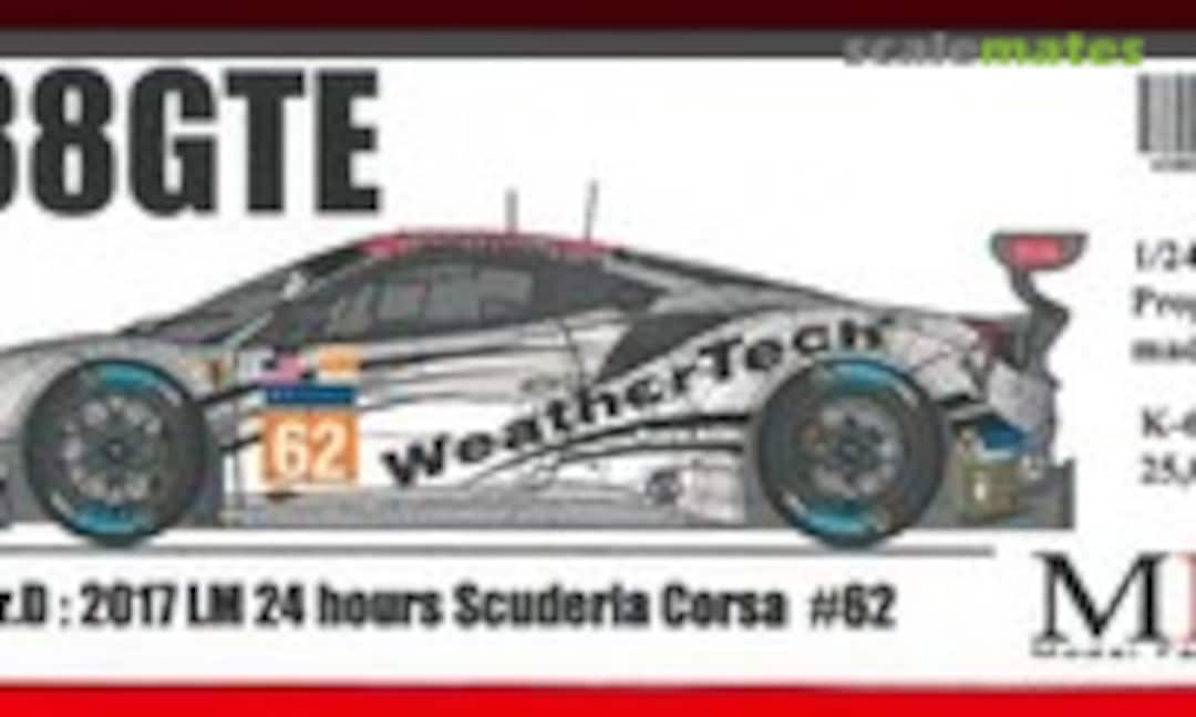 1:24 Ferrari 488 GTE (Model Factory Hiro K-646)