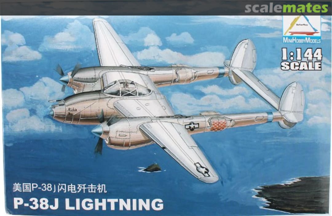 Boxart P-38J Lightning 80401 Mini Hobby Models