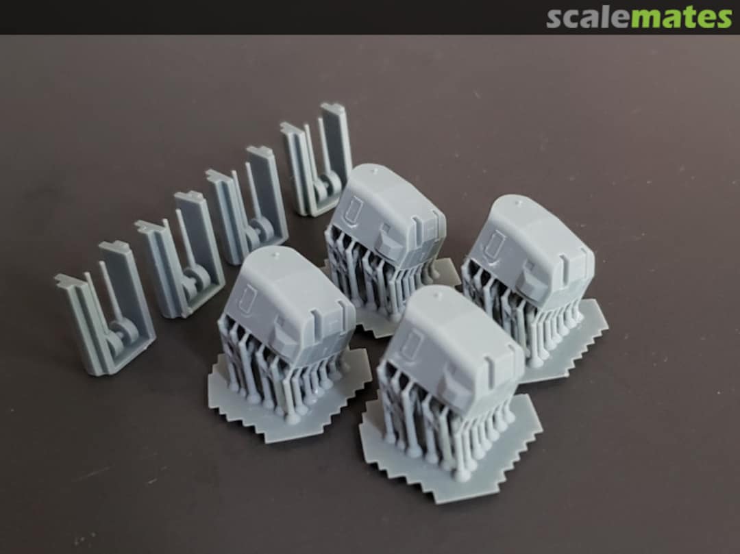 Boxart Porter-class and Somers-class Destroyer 5"/38 cal. Mk.22 Mounts 350-5in38-Porter Model Monkey Boxart Porter-class and Somers-class Destroyer 5"/38 cal. Mk.22 Mounts 350-5in38-Porter Model Monkey