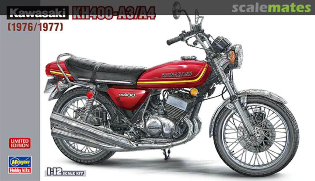 Boxart Kawasaki KH400-A3/A4 21720 Hasegawa Boxart Kawasaki KH400-A3/A4 21720 Hasegawa