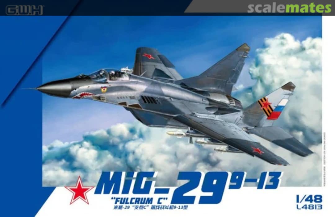 Boxart MiG-29 9-13 "Fulcrum C" L4813 Great Wall Hobby Boxart MiG-29 9-13 "Fulcrum C" L4813 Great Wall Hobby