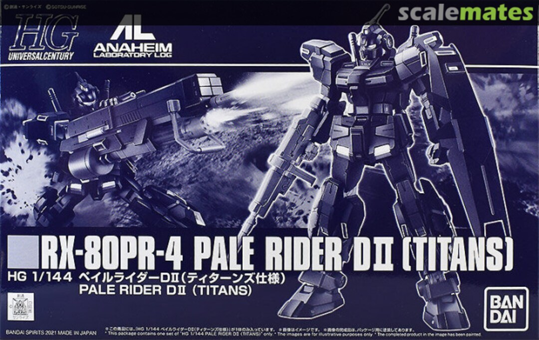 Boxart RX-80PR-4 Pale Rider DII Titans 5061936 Bandai Spirits Boxart RX-80PR-4 Pale Rider DII Titans 5061936 Bandai Spirits