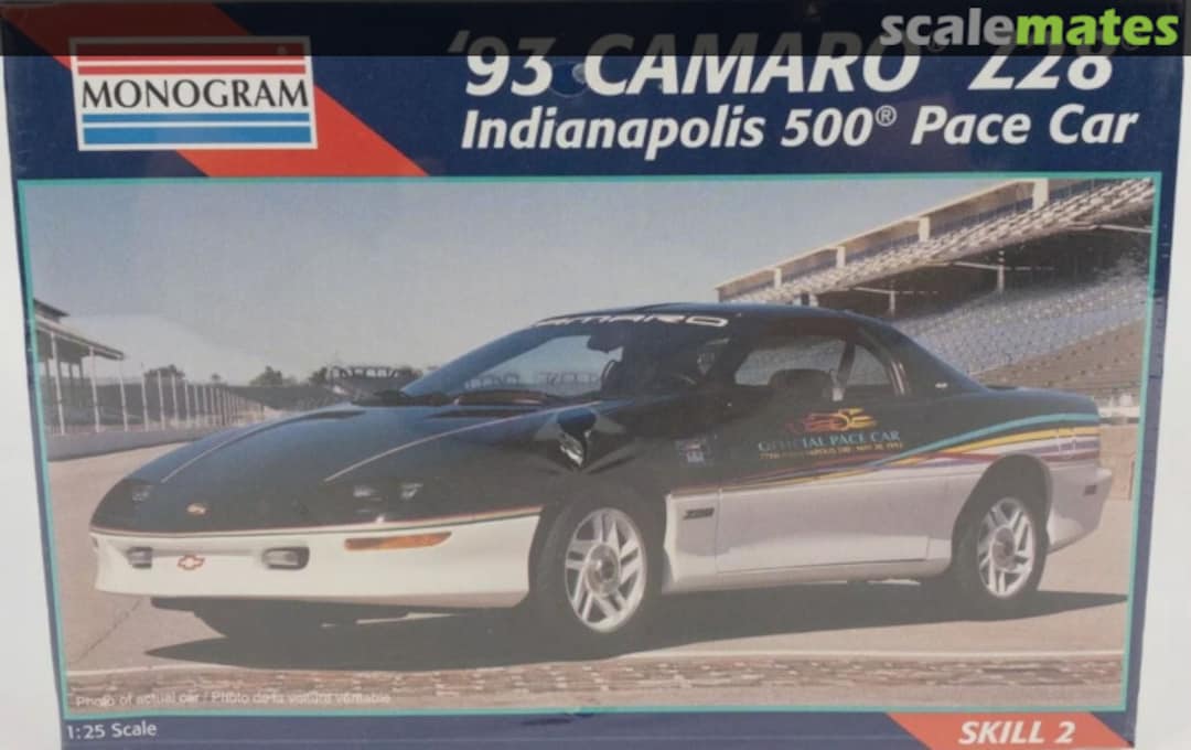Boxart '93 Camaro Z28 2964 Monogram Boxart '93 Camaro Z28 2964 Monogram