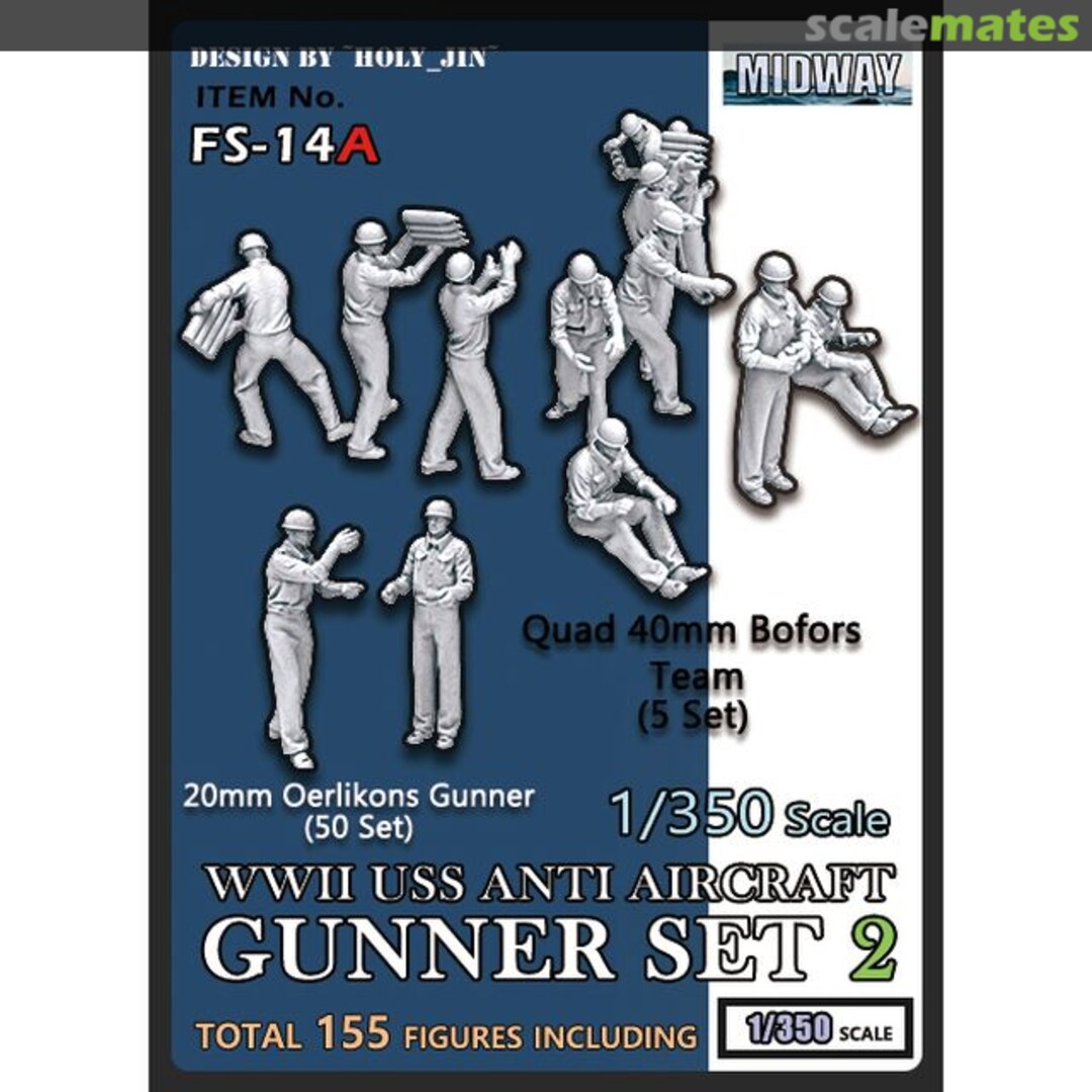 Boxart WWII USS Anti Aircraft Gunner Set -2 FS-14A Tori Factory Boxart WWII USS Anti Aircraft Gunner Set -2 FS-14A Tori Factory