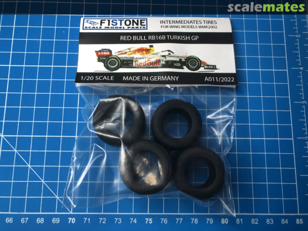 Boxart Intermediates Tires A011/2022 F1Stone (Scale Model Parts)