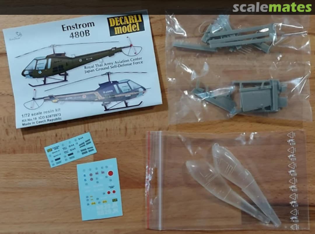 Contents Enstrom 480B Royal Thai Army Aviation centre 19 Decarli Model Contents Enstrom 480B Royal Thai Army Aviation centre 19 Decarli Model