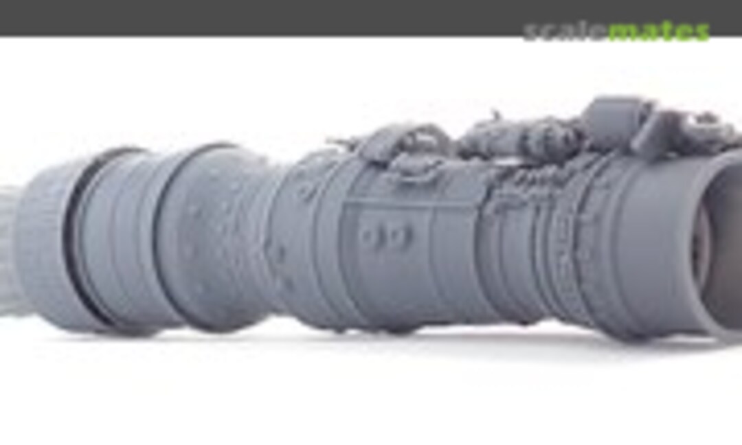 1:32 Sukhoi Su-27 engine Saturn AL31 installed inner nozzle (Tecnikit 222) 222