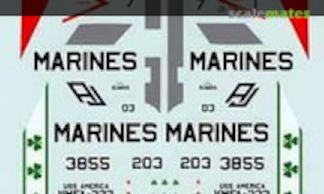 1:72 McDonnell F-4J Phantoms: VMFA-232 & VMFA-333 (Microscale 72-822) 72-822