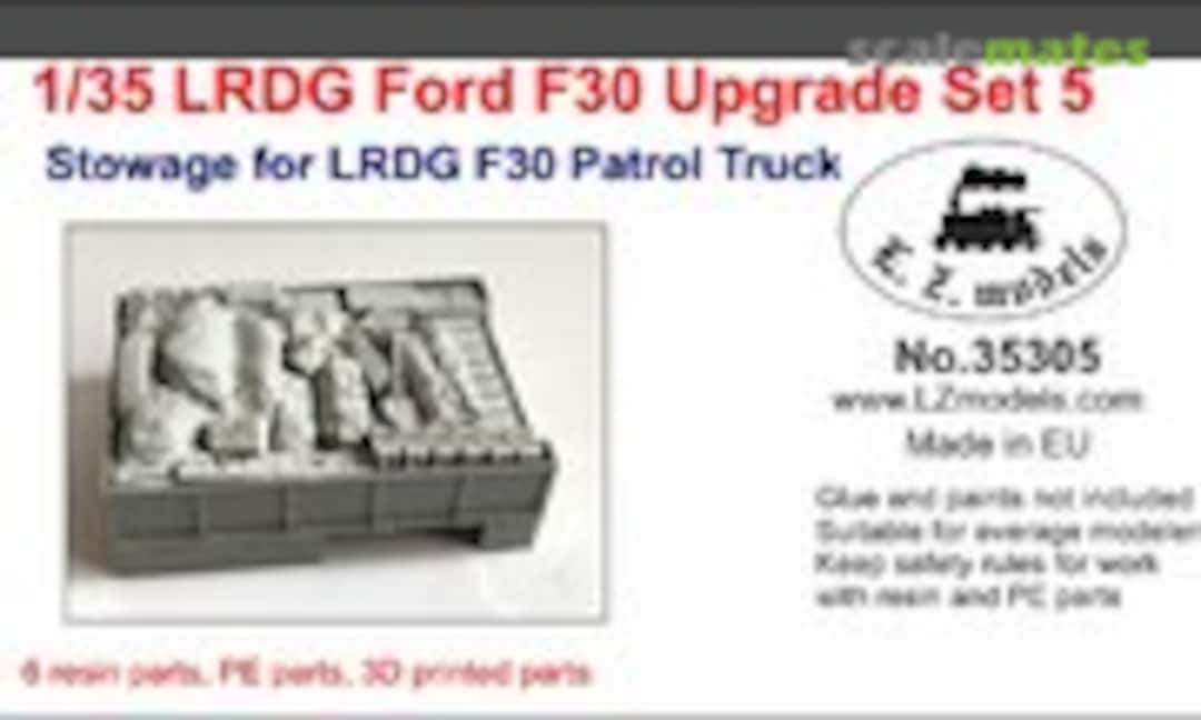 1:35 LRDG Ford F30 Upgrade set 5 (L.Z. Models 35005) 35005