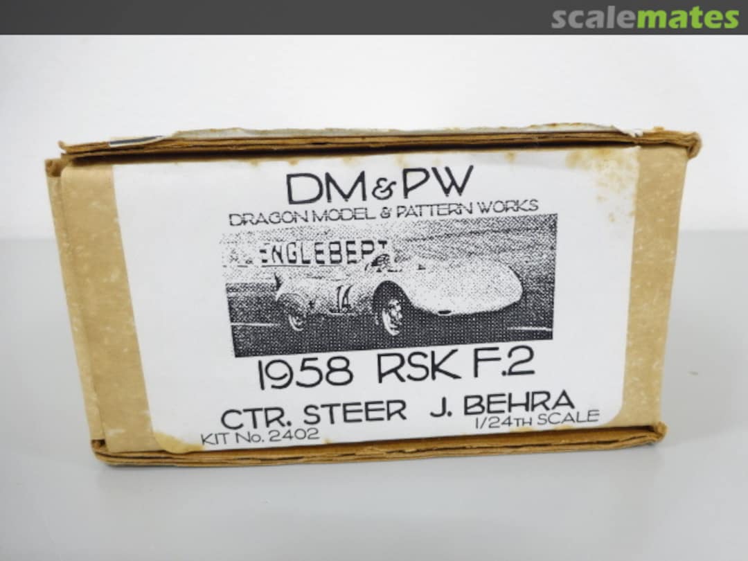Boxart Porsche RSK F.2 2402 Dragon Model Works Boxart Porsche RSK F.2 2402 Dragon Model Works