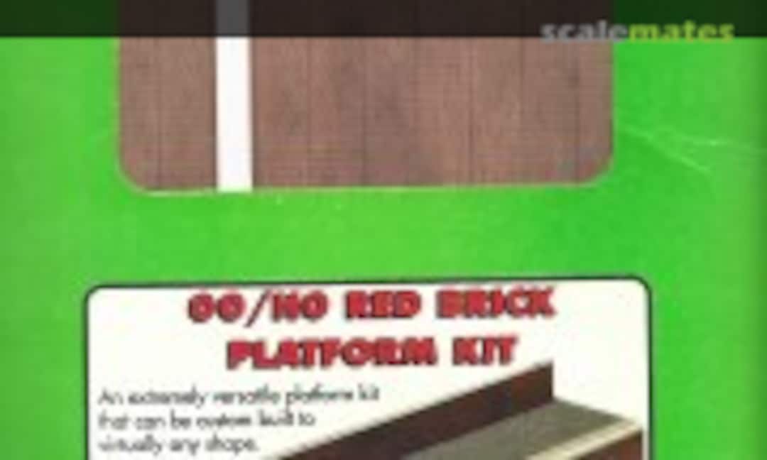 1:76 Red Brick Platform (Metcalfe P0216)