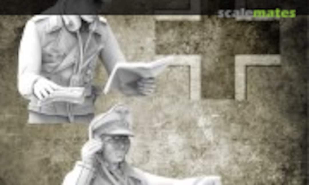 1:35 WWII German Tank Crew Officer Bust #1 (Mironious Models MM35GE015) MM35GE015