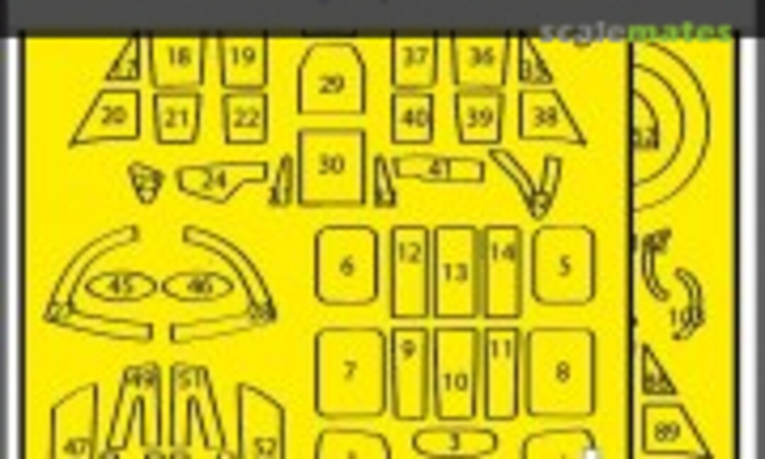 1:48 DB-7B Boston III masks (ASK 200-M48309) 200-M48309