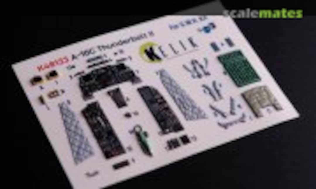 1:48 A-10C interior 3D decals (Kelik K48133) K48133