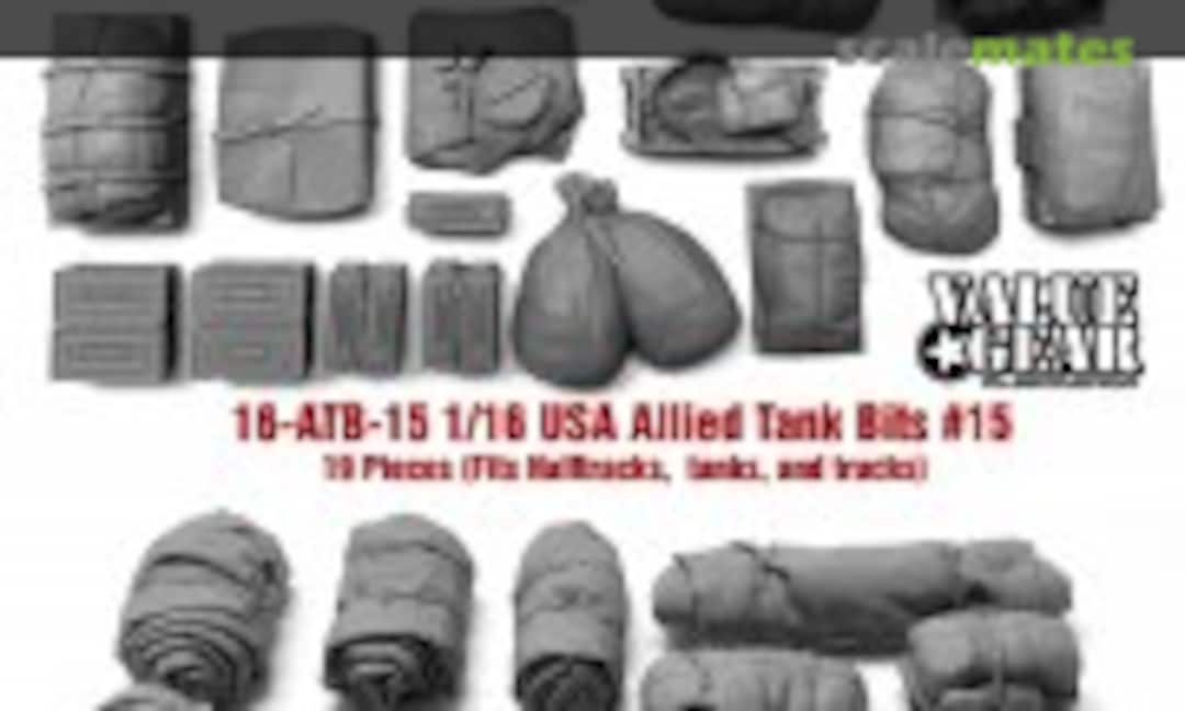 1:16 Allied Tank Bits for tanks and trucks (Value Gear 16-ATB-15) 16-ATB-15