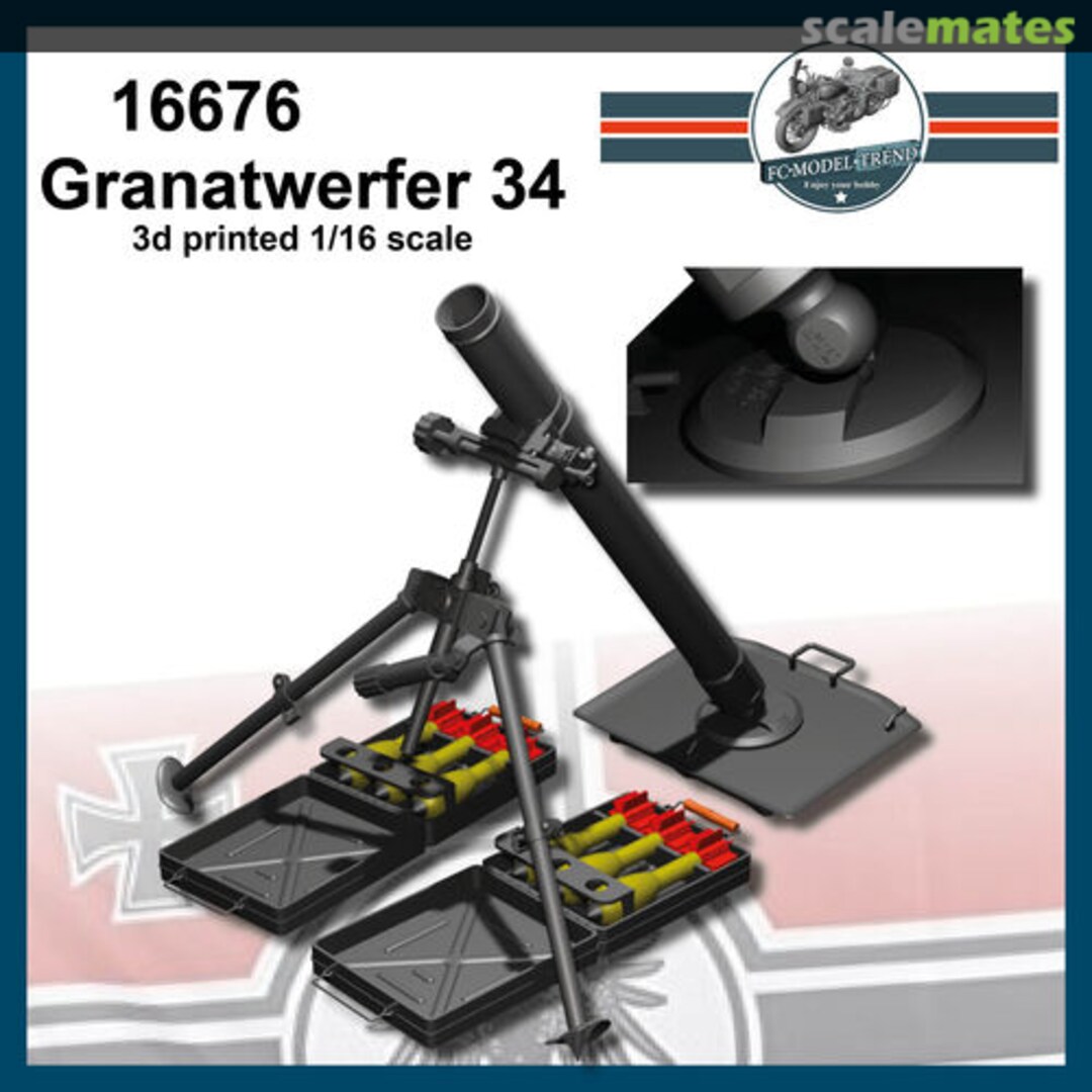 Boxart Granatwerfer 34 (3D-Printed) 16676 FC Model Trend Boxart Granatwerfer 34 (3D-Printed) 16676 FC Model Trend