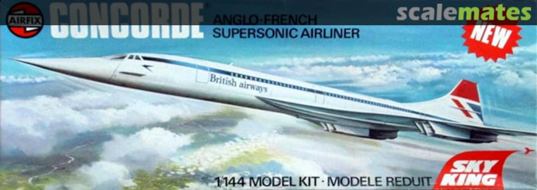 Boxart BAC/Aerospatiale Concorde 06175-1 Airfix Boxart BAC/Aerospatiale Concorde 06175-1 Airfix