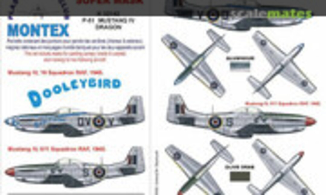 1:32 P-51 Mustang IV (Montex K32141) K32141