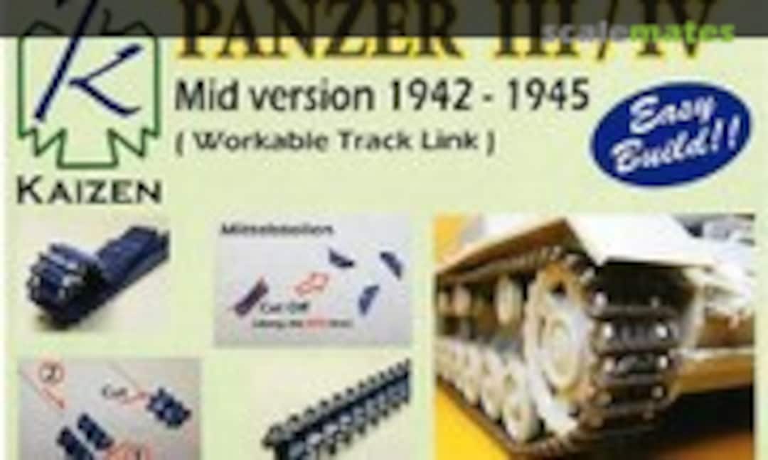 1:35 Panzer III/IV Mid. version 1942-1945 (Workable Track Link) (Kaizen 30957) 30957